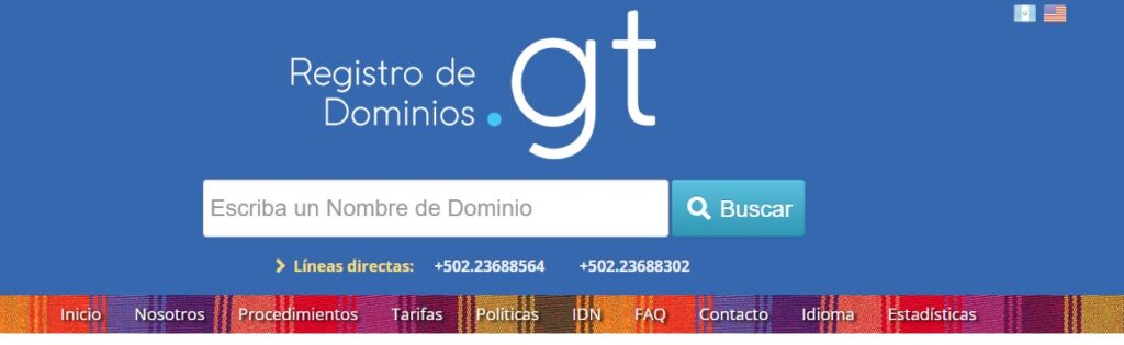 Registro de Dominios Guatemala